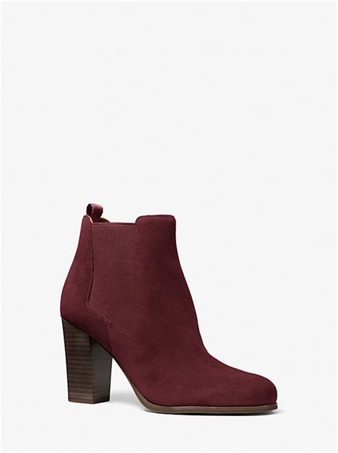 lottie michael kors|Lottie Suede Ankle Boot .